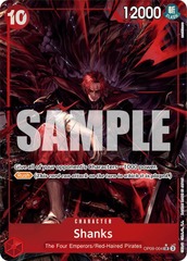 Shanks - OP09-004 - SR - Foil (Alternate Art)